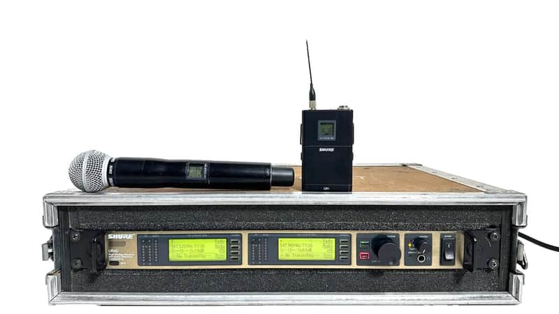 Shure UR4D H4 Package W/Case #1100 (One)THS image 1