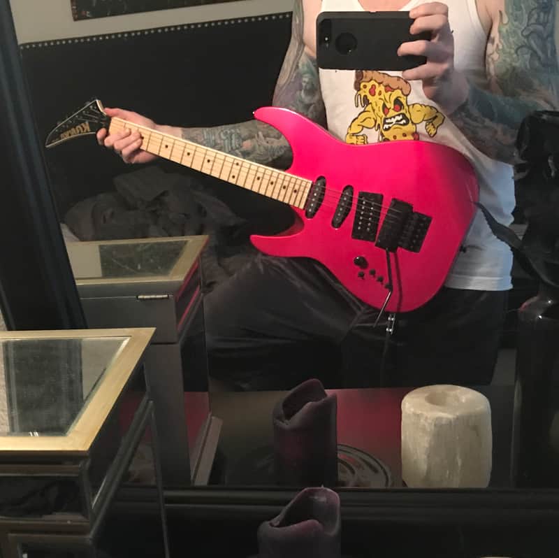 Kramer Pacer custom 1 1989 Magenta image 1