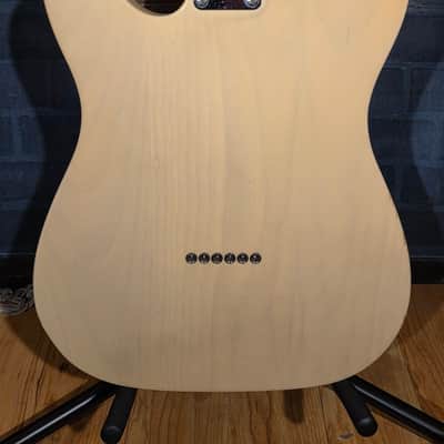 T-Style Partscaster w/ HSC -Fender Highway One USA Blonde Body, Warmoth Neck, Lollar Bridge Pickup, Cloth Wire Neck Pickup, Grover Deluxe Tuners, Fender Bridge image 18