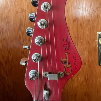 G&L SC-3 1980s - Red image 13