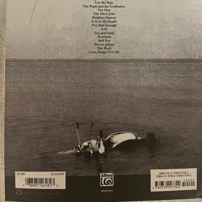 The Who - Quadrophenia - Guitar Tab / Tablature Book image 2