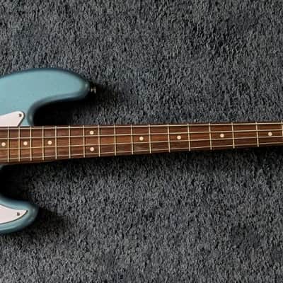 Squier James Johnston Signature Jazz Bass 2012 - 2015 - Lake Placid Blue image 1