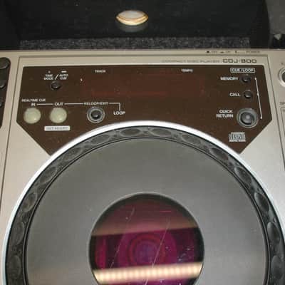 Pioneer DJ CDJ-800 Digital CD Deck Player w/ Road Case image 4