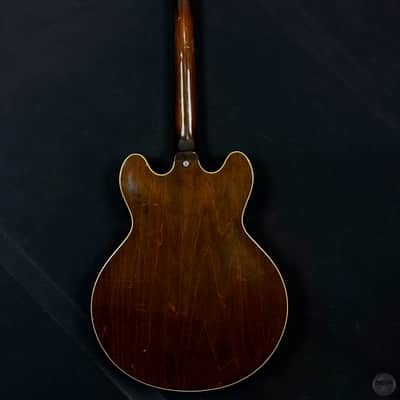 Epiphone Riviera from 1967 converted to stoptail with case image 2
