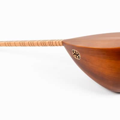 Turkish Long Neck Saz Cherry Wood with Pickup & Classic Spruce Top image 6