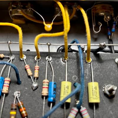 Hand Wired Clone of a Fender 6G3 "Brownface" Deluxe Head 20 Watts Premium Components image 14