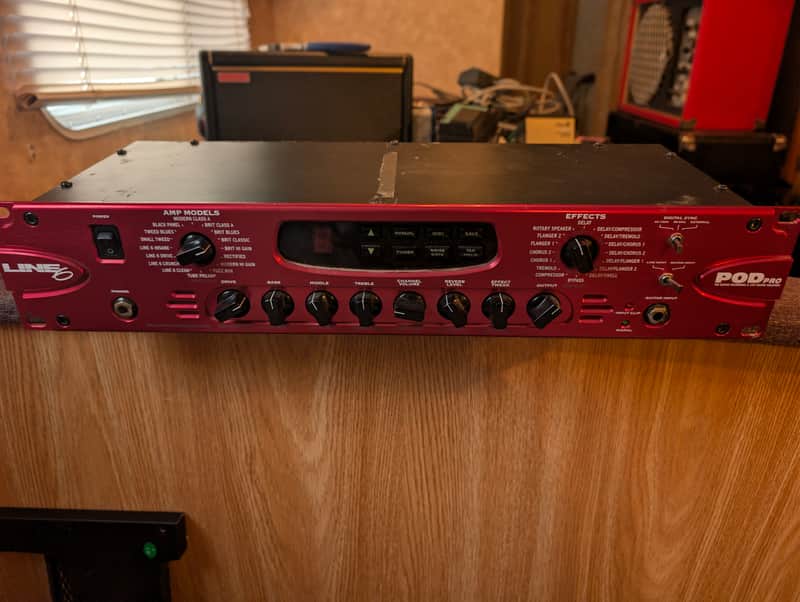 Line 6 POD Pro Rackmount Multi-Effect and Amp Modeler | Reverb