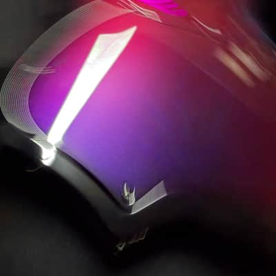 Aristides H/07 Purple/Red Chameleon Black Burst — Lundgren M/Heaven — Custom image 16