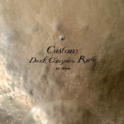 ZILDJIAN K Custom - 21" Dark Complex Ride ! *RARE* image 3