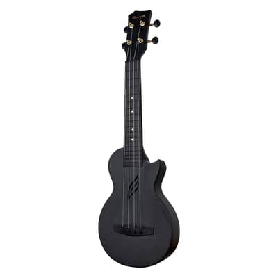 Carbon Fiber Ukulele Soprano ENYA NOVA U MINI Black With Bag image 2