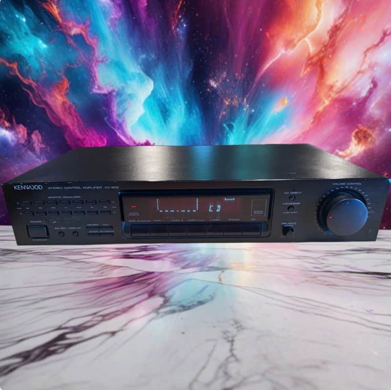 Kenwood KC-209 Vintage Stereo Control Amplifier EQ - Serviced Equalizer Rare🎶🔥 imagen 1