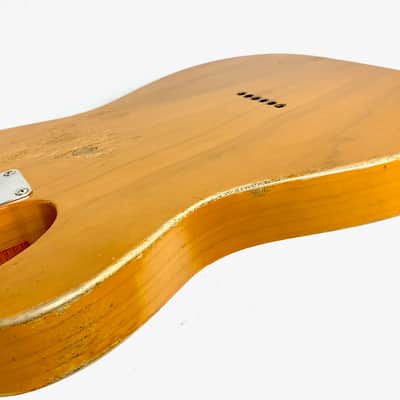Fender Telecaster 53 Heavy Relic Paul Waller Masterbuilt 2024 Custom Shop Butterscotch Blonde image 21