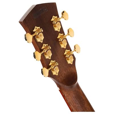 Cort GOLDA10 Cocobolo Grand Auditorium Body Walnut Reinforced Mahogany Neck Acoustic-Electric Guitar w/Hard Case image 9