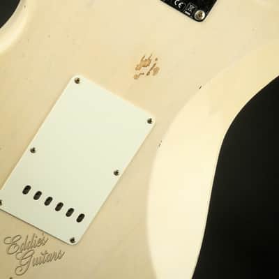 2023 - Fender Custom Shop 1957 Stratocaster Relic - Aged White Blonde image 12