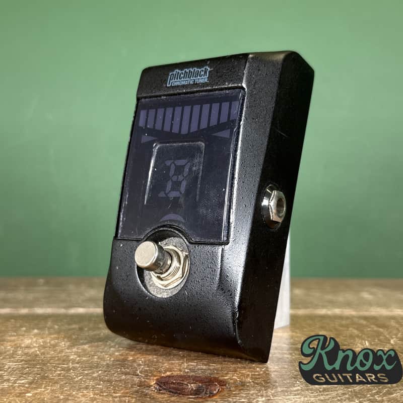 Korg Pitchblack Chromatic Guitar/Bass Tuning Pedal 2010s - Black image 1