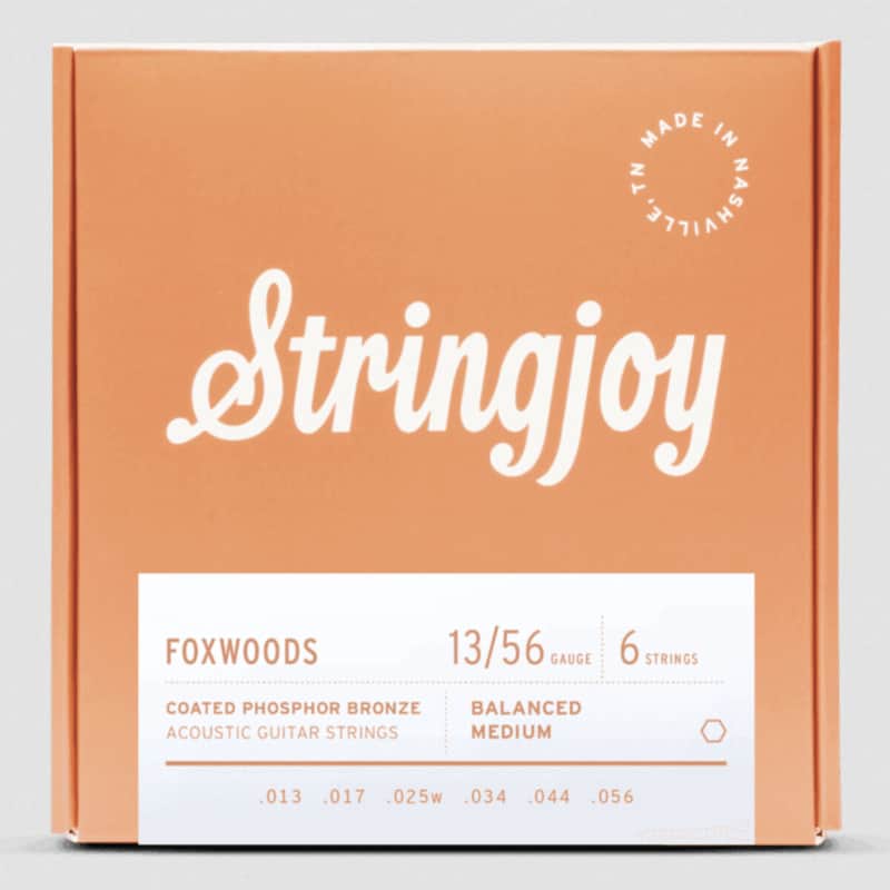 Stringjoy SJ-FW1356 FOXWOODS 13-56 Phosphor Bronze Acoustic Guitar image 1