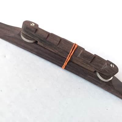 Archtop Guitar Bridge East Indian Rosewood Gibson Archtop Guitar Fender Martin Bridge image 1