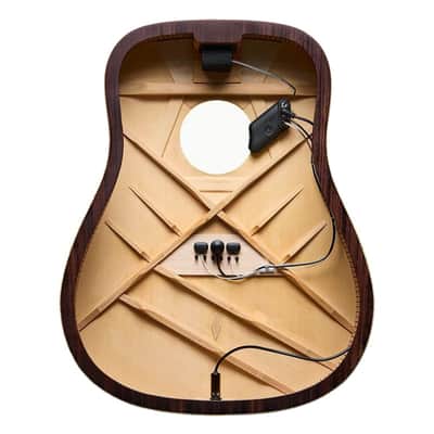 LR Baggs HiFi Duet High-Fidelity Pickup & Microphone Mixing System Bundle with 12 Guitar Picks & Polishing Cloth – Studio-Quality Acoustic Guitar Pickup with Natural Tone & Dynamic Response image 4
