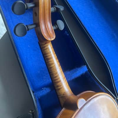 Unbranded 3/4 Antonio Stradivarius faciebat Cremona 1713 West Germany + Case 1950s-1960s image 5
