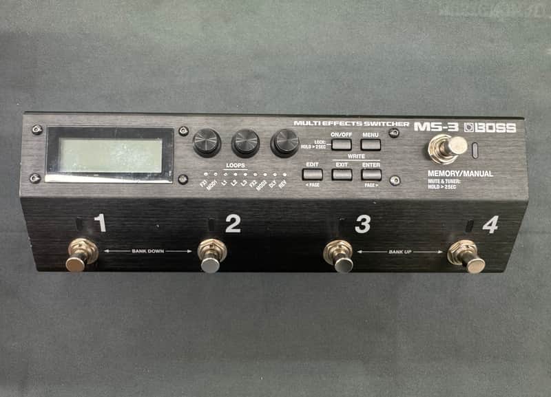Boss MS-3 Multi Effects Switcher | Reverb
