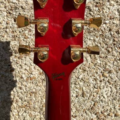 Gibson Custom Shop, Les Paul Custom, Translucent Red, 2000s image 14