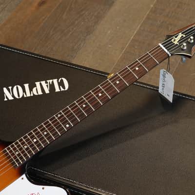 Unplayed! 2019 Gibson Custom Eric Clapton 1964 Firebird I #008 Reverse Headstock Electric Guitar Vintage Sunburst + COA OHSC image 7
