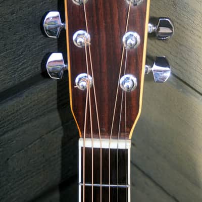 1975 Bluebell W-400, Gallagher Doc Watson style guitar by Fujigen with Under saddle PU by Fujigen, Hoshino Gakki image 4