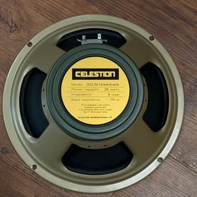 Celestion G12M Greenback 12" 8ohm Guitar Speaker image 1