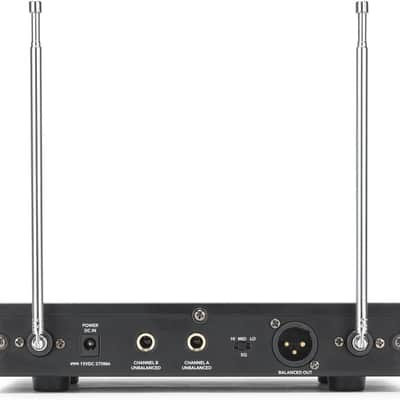 Samson Stage 200 VHF Wireless System Q6 Dynamic Microphones SWS200HH-C image 4