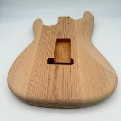 HooDoo Stratocaster Body Alder Unfinished Light hsb6352 image 8