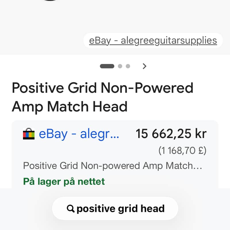 2025 Positive Grid Bias Head Processor Black