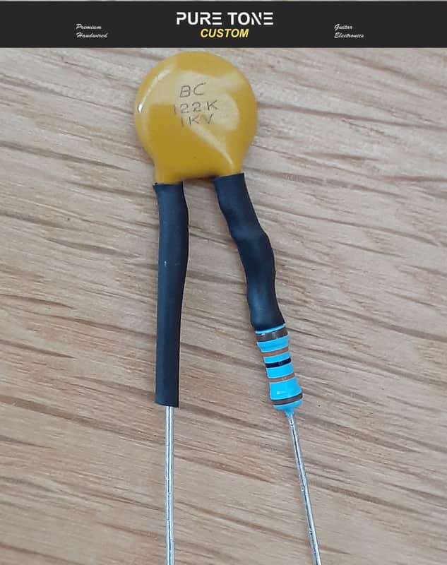 Treble Bleed Circuit Mod • Kinman in Series .0012µF Cap & 130 kΩ Resistor image 1