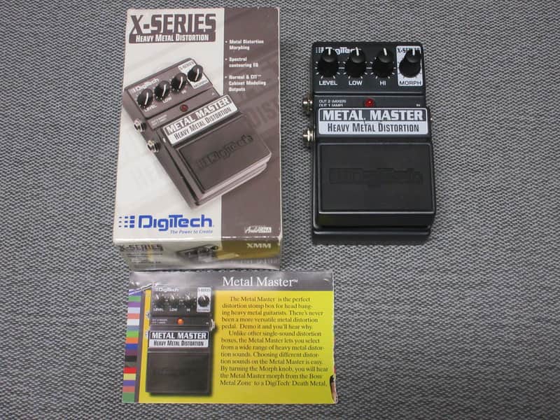 DigiTech Metal Master Heavy Metal Distortion Pedal *Read Description* image 1