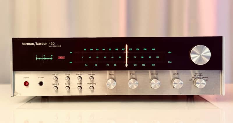 🎶 Harman Kardon HK 430 / HK430 “Twin Powered” Vintage Receiver — Serviced, LED Dial image 1