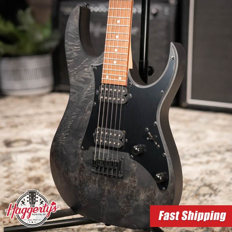 Ibanez RGR431PB Electric Guitar - Charcoal Gray Flat image 1