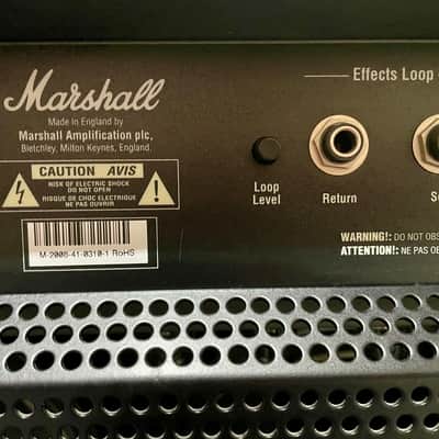 Marshall 1923C-U Limited Edition 85th Anniversary 2-Channel 50-Watt 2x12" Guitar Combo 2008 - Black image 15