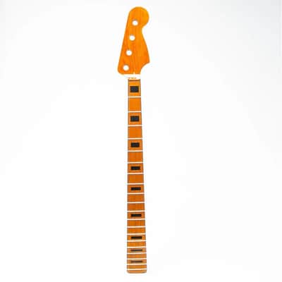 Allparts TMSWYR-RM Select Tribute Series "Tom Sawyer" Replacement Jazz Bass Neck Roasted Maple - Licensed by Fender image 7