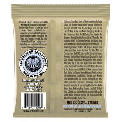 Ernie Ball Earthwood 80/20 Bronze Acoustic Guitar Strings, Medium Light, 12-54 image 2