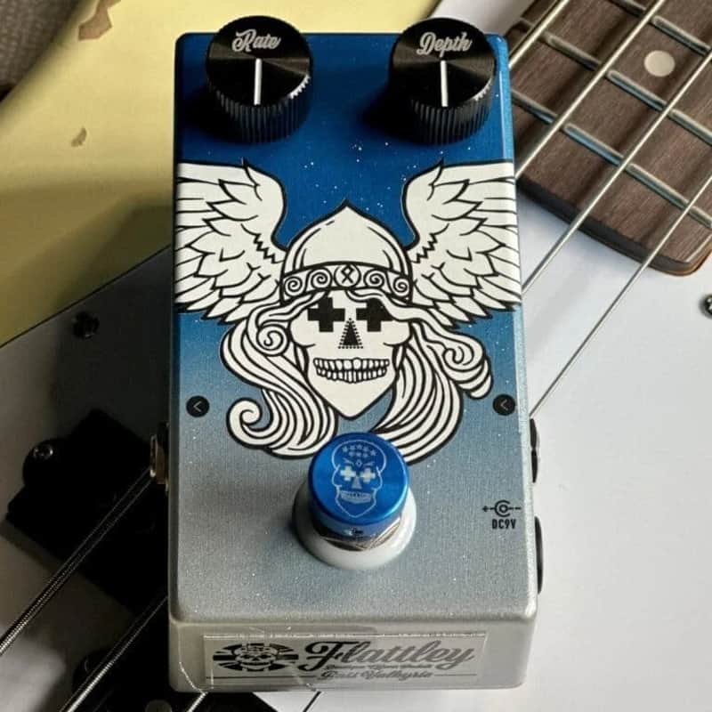 Flattley Boutique Effects Pedals Guitar Platinum Range - Bass Valkyrie Vintage Chorus Pedal image 1