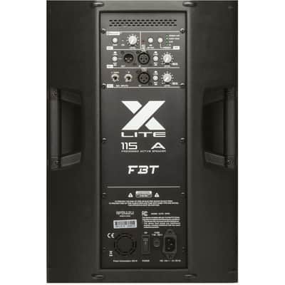 FBT X-LITE-115A 2-way Bass reflex Active speaker - 15 + 1 - 1200Wrms - 90&deg;Hx60&deg;V image 3