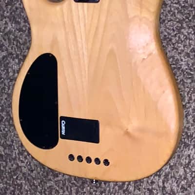 Carvin  B5 5 string bass electric guitar  made in the USA  natural gigbag image 5