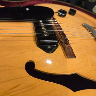 Airline Archtop Maple L5 type - Lacquer natural finish image 16