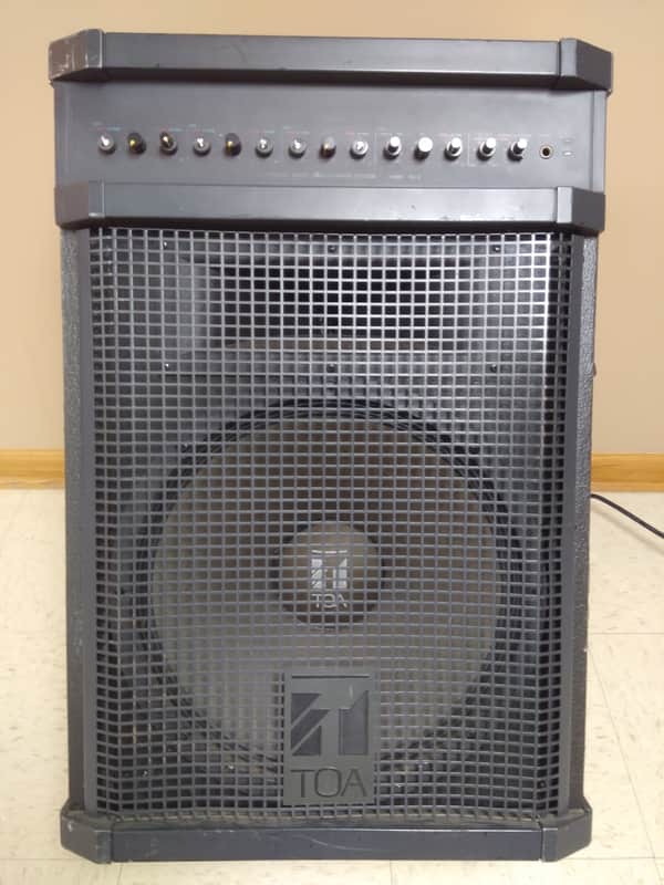 TOA KD-2 Portable, 4-Channel, Powered Mixer/Speaker System image 1