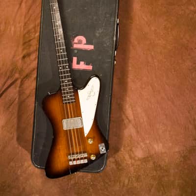 1964 Gibson Thunderbird Sunburst bass owned and used by Felix Pappalardi bassist of Mountain/ Cream image 1
