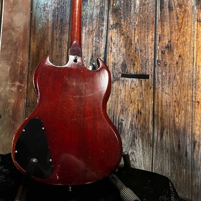 Gibson EB-0 Short Scale Bass 1967 - Cherry - Don Storck Custom image 14