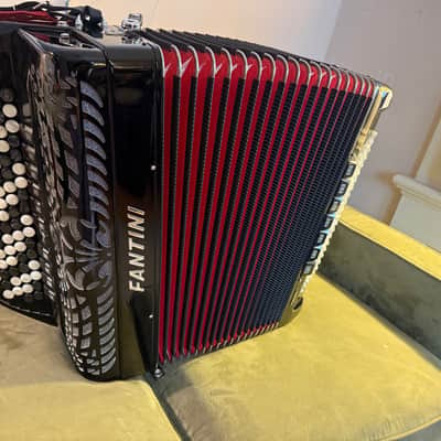 Fantini professional accordion mid 2010s - Black image 3
