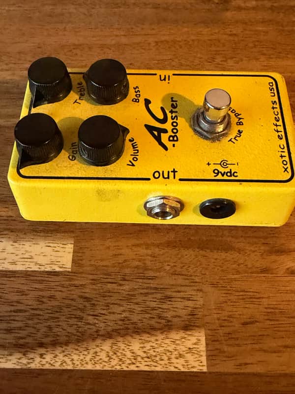 Xotic AC Booster 2007 - 2020 - Yellow | Reverb