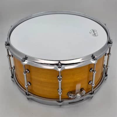 Used Ludwig Limited Edition Solid Ply Tulipwood Snare Drum 14x6.5 - Excellent image 3