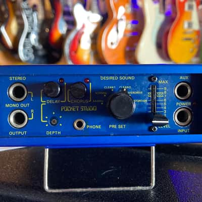 ESP Pocket Studio Rockman Style -The Sound of Def Leppard’s Hysteria 1980s - Blue image 4