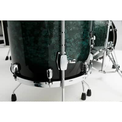 Tama Starclassic Performer 5-Piece Drum Shell Pack - 22" Bass (Molten Steel Blue) image 6